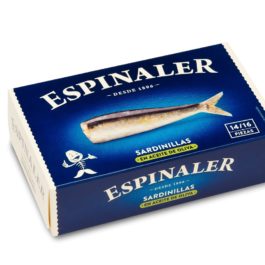 ESPINALER SPICY BABY SARDINES 125GR