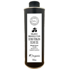 BOTTEGA ORGANIC MONOCULTIVAR TUSCAN EVOO 500ML
