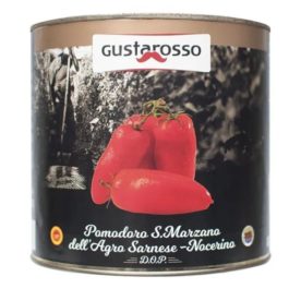 GUSTOROSSA SAN MARZANO PEELED TOMATO DOP 2.55KG