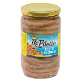 REFILETTO ANCHOVY FILLETS IN JAR 720GR