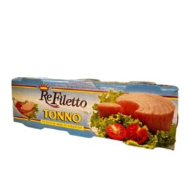 REFILETTO TUNA FILET IN EVOO 3X80G