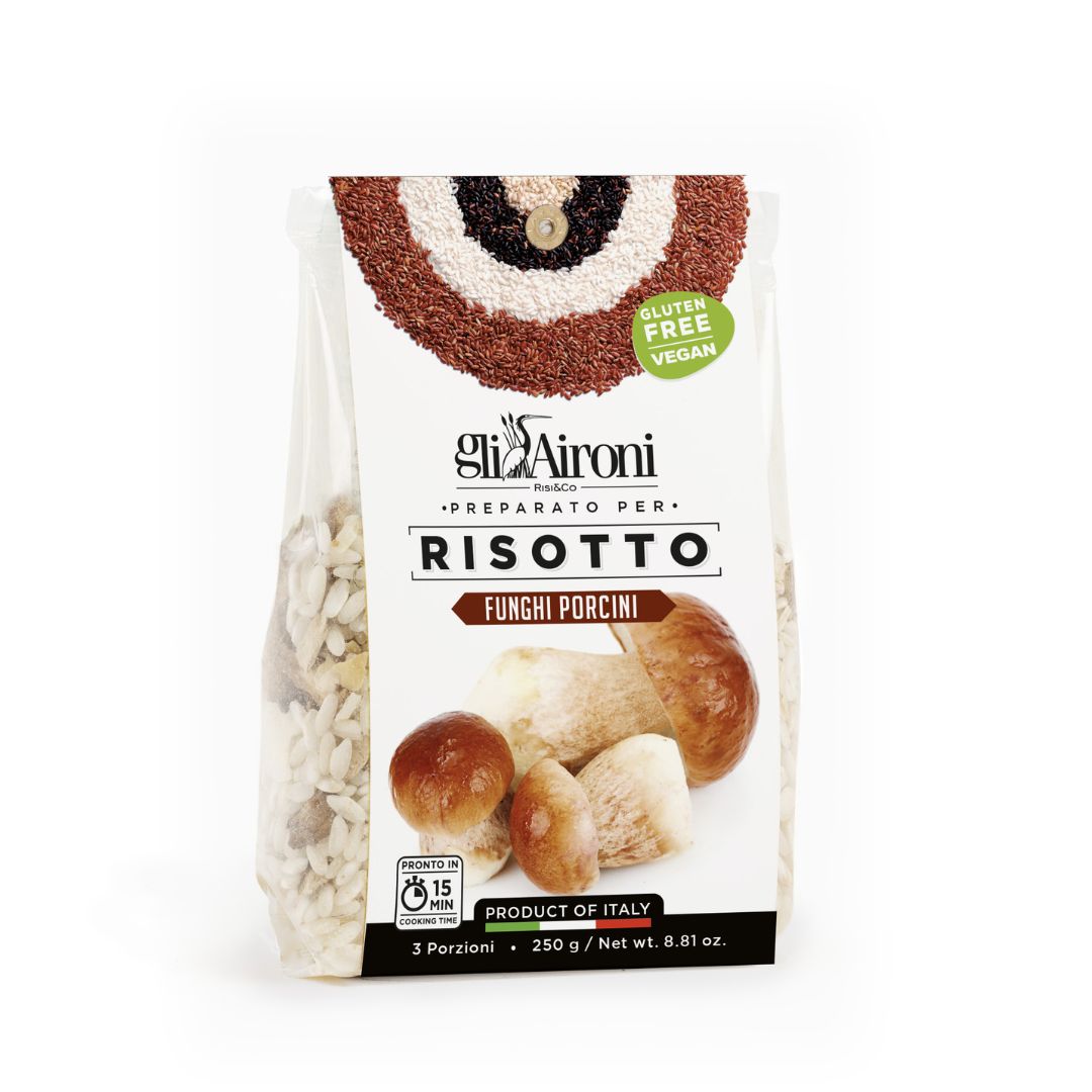 AIRONI PORCINI MUSHROOM RISOTTO 250GR